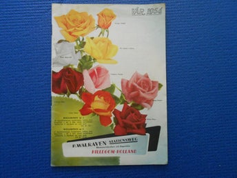 Katalog vår 1954 P Walraven Hillegom Holland