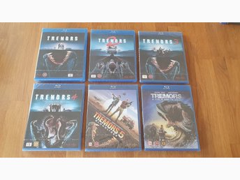 Tremors 1 6 Inplastade Bluray Tremors Paket 6 B 406908499 Á Kop Pa Tradera