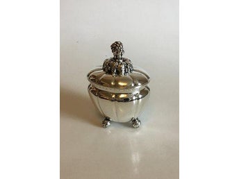 Georg Jensen Sølv 830 Bonbonniere No 72