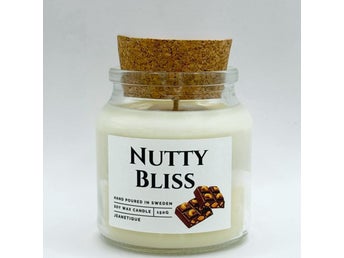 Nutty Bliss Doftljus 100% sojavax ljus