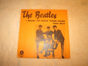 BEATLES I WANT TO HOLD YOUR HAND ORANGE