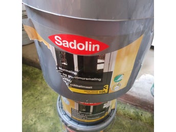 Putsfassadfärg sadiolin grön 10l