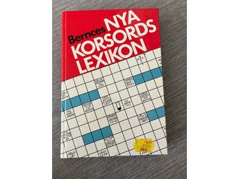 Bernces Nya KORSORDSLEXIKON av Carl G. Ljungman, 1987
