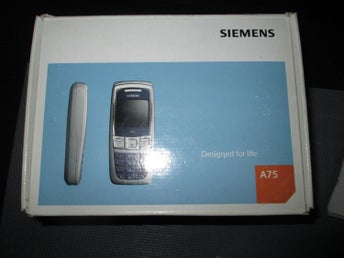 Siemens A75, låst till telenor. med laddare