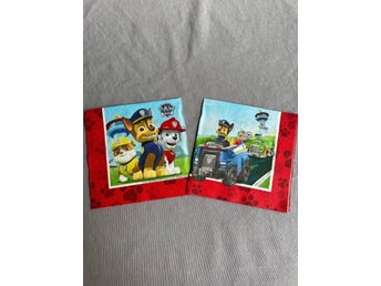 Servett motiv: Paw Patrol till decoupage