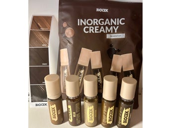 Biotek Inorganic Creamy Brow Pigment Kit - 5 tattoofärger för permanent makeup