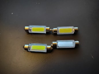 4St Spollampa LED-lampa 12V 41mm