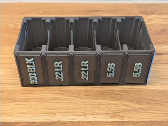 AR-15 Magpul PMAG Gen M3 - magasinhållare x5