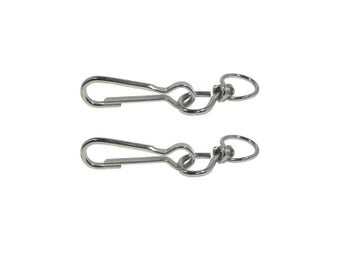 Simplexhake nickel 50 mm 2-pack