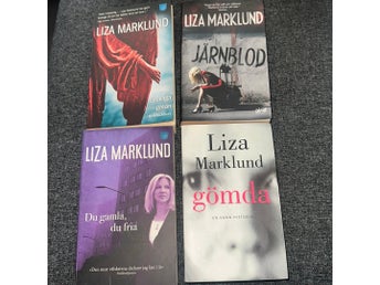 Liza Marklund LOT 4 pocket böcker ??