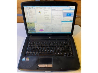 XP-laptop Toshiba S LV40. Laddare. DVD. 3 st USB. 15,4 tum. Ok till MulleMeck mm