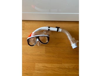 SEALS Snorkelset – Cyklop & Snorkel (Svart/Vit