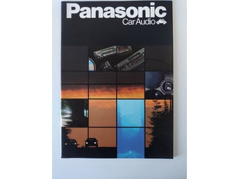 Panasonic Car Audio Broschyr