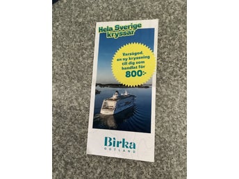 Birka Gotland Kryssning