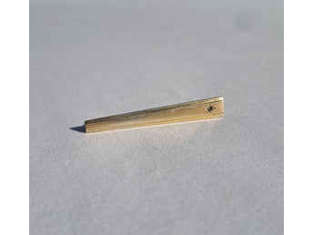 VINTAGE 50-TAL Slipsnål 830 silver tie clip 1950s
