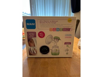 MAM bröstpump 2 in 1 - elektrisk- och manuell bröstpump