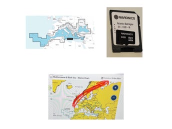 Navionics sjökort EU643L Medelhavet–Svarta havet 2023