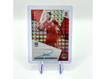 Panini Mosaic UEFA Euro 2020 Grzegorz Krychowiak Auto AM-GK – Poland – Autograph