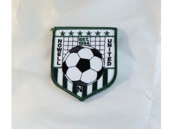 Howell United Fotboll -Vintage Patch Tygmärke - New Jersey USA