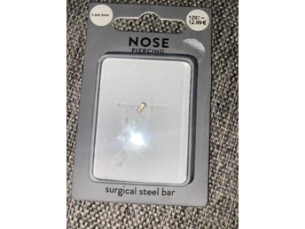 Näs piercing oanvänd