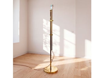 Golvlampa Bergboms G-131 mässing retro 1960-1970-tal vintage