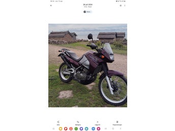 Kawasaki KLE 500,2000 års modell i brukskick
