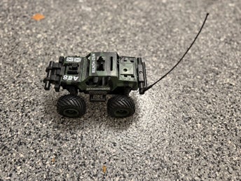 Vintage Action Force Wild Hunter A88 Jeep 1986