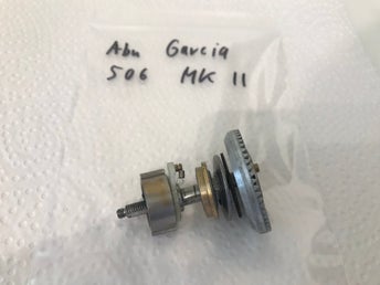 Abu Garcia 506 Mk II reservdelar, här: innerdelar (repairkit)