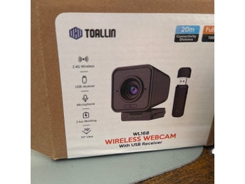 TOALLIN WL168 Trådlös Webbkamera med USB-mottagare