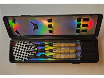Dartset med fodral