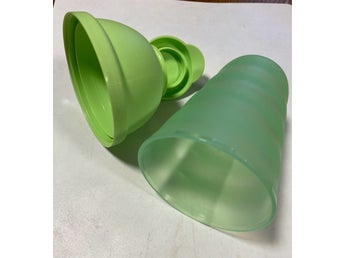 Tupperware Shaker-drickflaska-glas 3,5dl