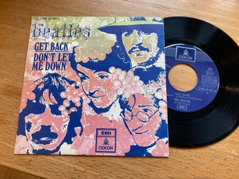 THE BEATLES - Get back - Spansk 45/ps 1969