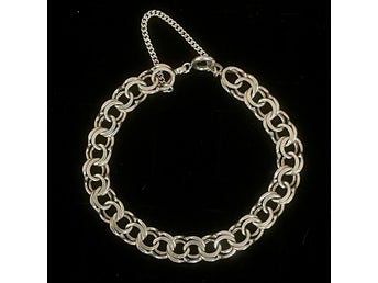 Silverarmband armband kedja länk bismarck i äkta silver 835 kattfot