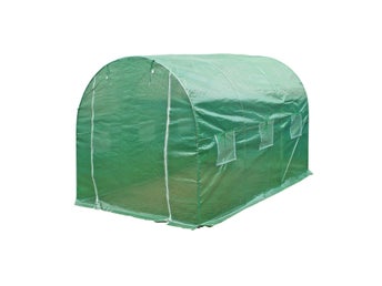 Fabriksnytt Växthus 6 m² 300cm x 200cm Bågväxthus folie DV6