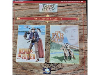 Bend of the River -52 /Far Country -54 92/97 Min 2-LD Beg Pris 295 Frakt 79