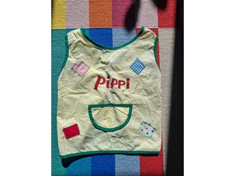 Pippi Långstrumpförkläde för lek/utklädning