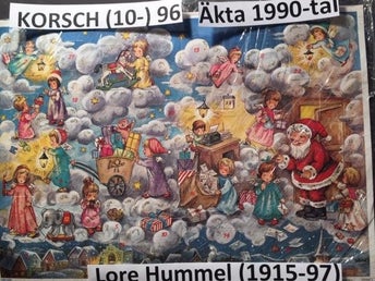 Adventskalender KORSCH 96: Hummel: Änglamoln v tomte-verkstad.1990-2006 A4=20x30