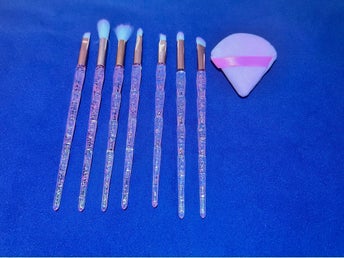 7st Sminkborstar Ink Powder Puff