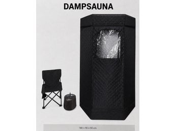 Dampsauna / saunatelt til 1 person