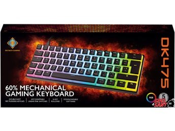 Deltaco Gaming DK475 60% Mechanical Gaming Keyboard