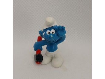 Smurf - Röd Hammare / Slägga , Peyo Bully