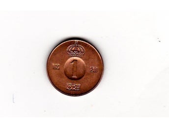 1 öre 1958 UNC (10)-SVÅRT ___MYCKET VACKRA-FRAKTFRITT