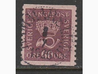 F162 Postemblem 60 Ore Rodlila Stamplad Hammars ᐈ Kop Pa Tradera