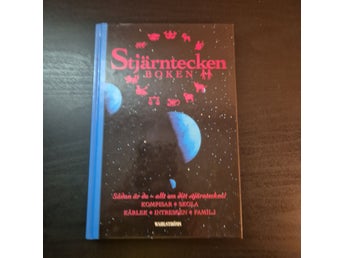 Stjärnteckenboken av Wahlströms, Stjärntecken inbunden bok horoskop astrologi