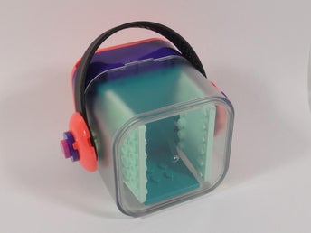 Box / Scen med handtag 6,8cm - Vidiyo Lego