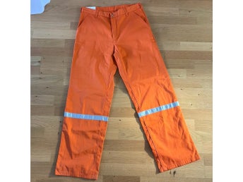 Helt nya Blåkläder Varselbyxor / Arbetsbyxor – Orange – Storlek C46
