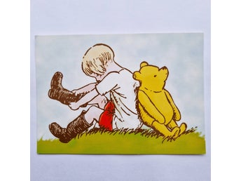 Disney Nalle Puh Winnie the Pooh Postcard - E.H. Shepard