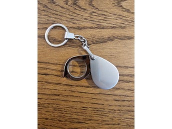 *** 5x Förstoringsglas Nyckelring Lupp ***