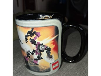 Sällsynt retro LEGO Slizer-mugg (1998) – Helt som ny!