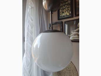 Fado retro klotlampa taklampa glob IKEA (420807472) ᐈ Köp Annons på Tradera: Klotlampa taklampa lampa ikeas fado retro